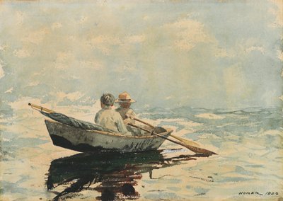 Ruderboot von Winslow Homer